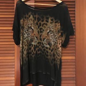 Leopard T-shirt top